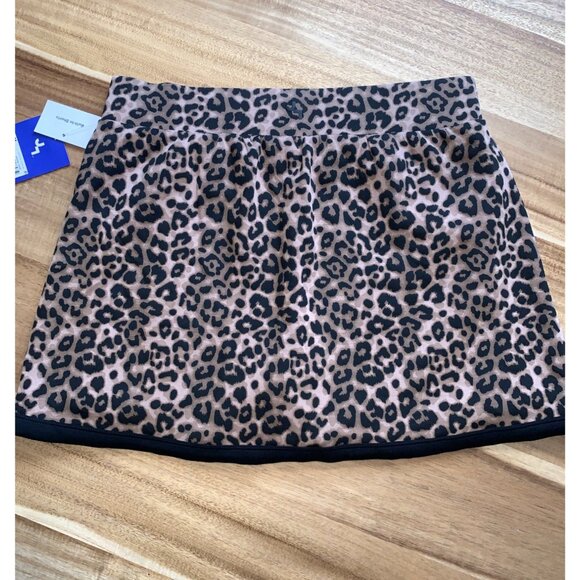 JoyLab Womens Leopard Print Athletic Wrap Skort With Built-In Shorts Medium - Picture 11 of 11